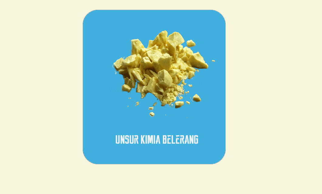 Unsur Kimia Belerang