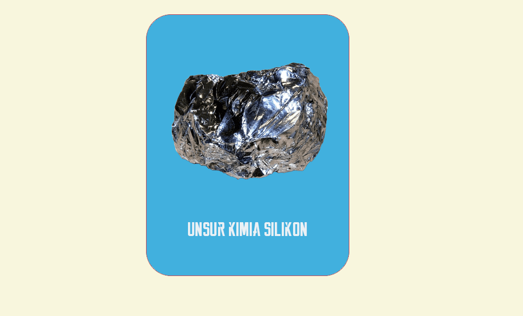 Unsur Kimia Silikon